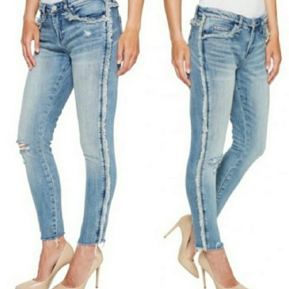 Blank NYC frayed jeans